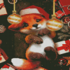 Christmas Fox Diamond Painting