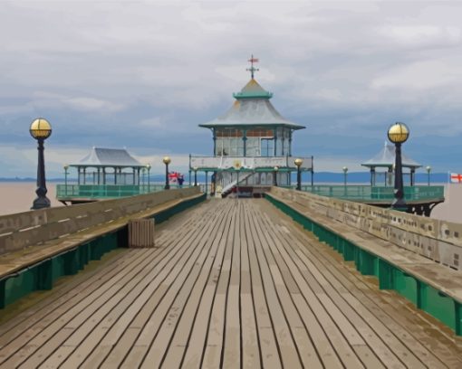 Clevedon Pier Diamond Painting