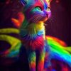 Colorful Cat Diamond Painting