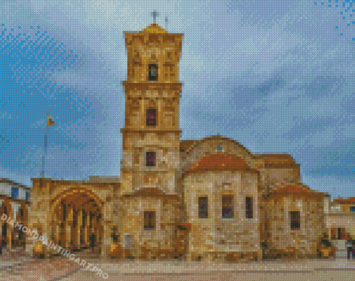 Cool Cyprus Church Diamond Painting