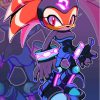 Cool Shade The Echidna Sonic Diamond Painting