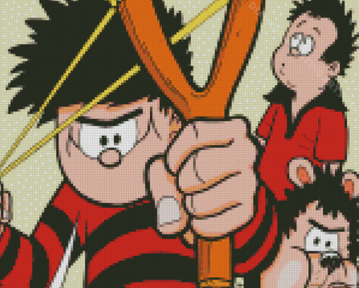 Dennis The Menace Diamond Painting