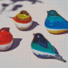 Glass Birds Diamond Painting