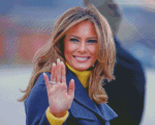 Gorgeous Melania Trump Diamond Painting