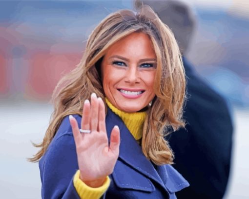 Gorgeous Melania Trump Diamond Painting