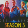 Lost In Space Science Fiction Serie Poster Diamond Painting