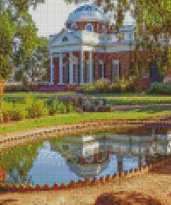 Monticello House Diamond Painting