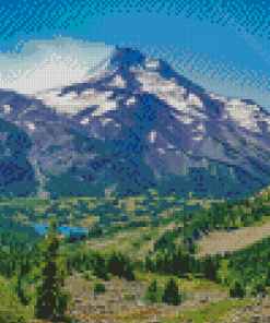 Pacific Crest Trail National Park Nature Scene Diamond Painting