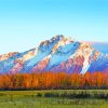 Pioneer Peak Sunset Diamond Painting