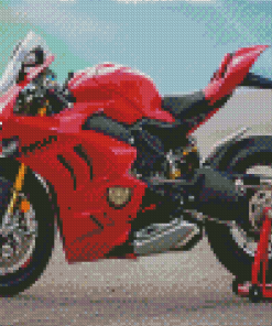 Red Ducati Diamond Painting