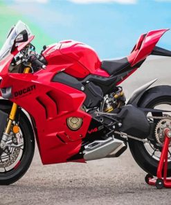 Red Ducati Diamond Painting