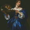 Salome With The Head Of John The Baptist Diamond Painting