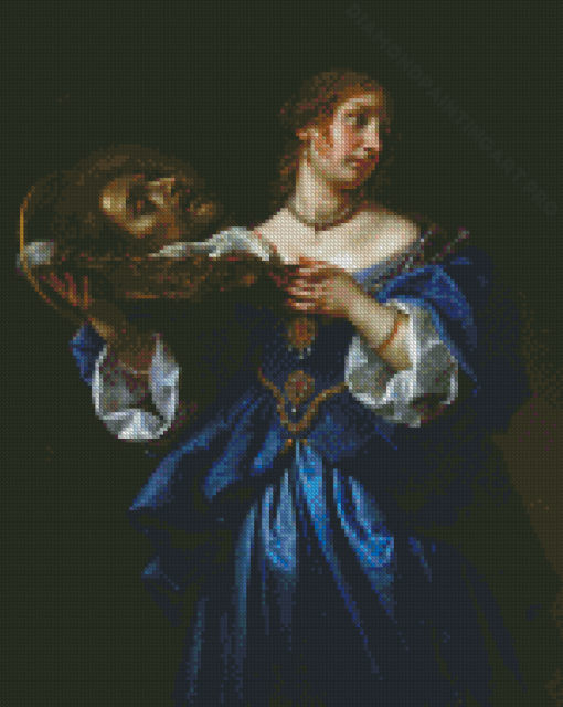 Salome With The Head Of John The Baptist Diamond Painting