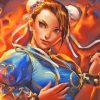 Street Fighter Anime Chun Li Diamond Painting