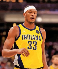 The Basketballer Myles Turner Diamond Painting