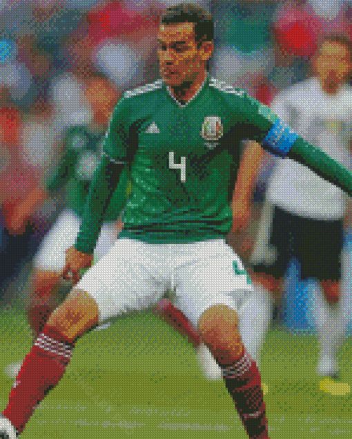 The Footballer Rafael Marquez Diamond Painting