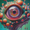 Weird Eye Diamond Painting