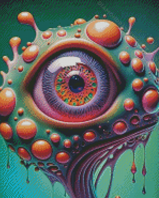 Weird Eye Diamond Painting