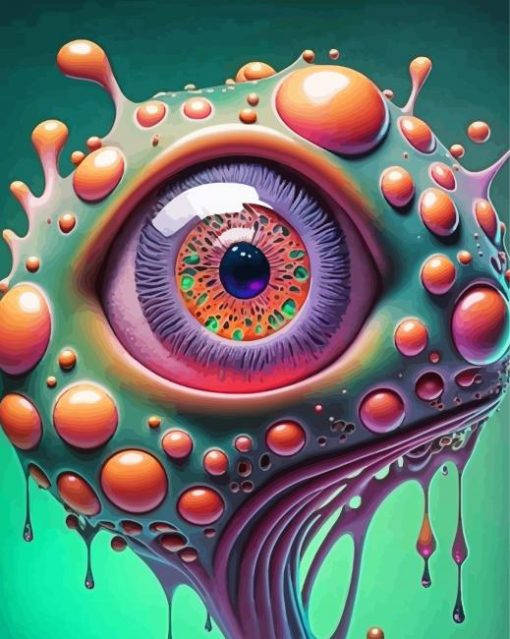 Weird Eye Diamond Painting