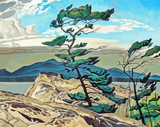 White Pine Casson Diamond Painting