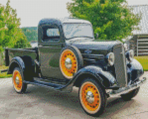 1936 Chevrolet Truck Diamond Painting