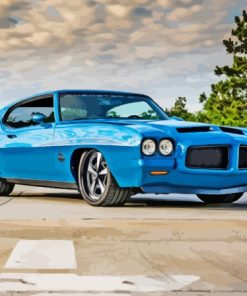 1971 Gto Judge Classic Car Diamond Painting