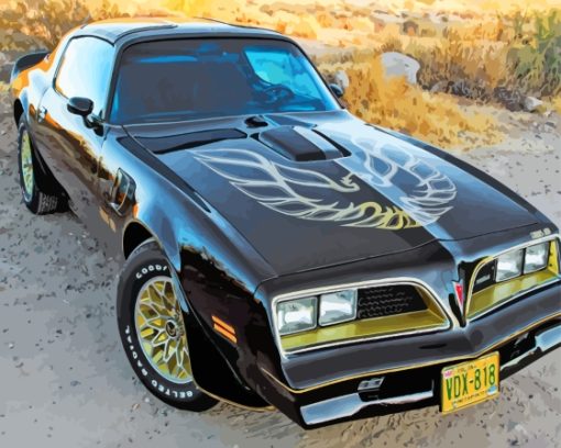 1977 Firebird Diamond Painting