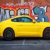 2017 Yelllow Ford Mustang Diamond Painting