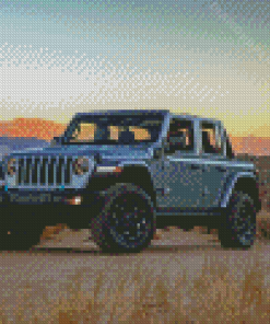 2021 Jeep Wrangler Unlimited Car Diamond Painting