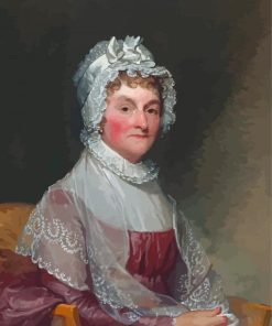 Abigail Adams By Gilbert Stuart Diamond Painting