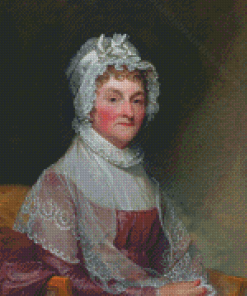 Abigail Adams By Gilbert Stuart Diamond Painting