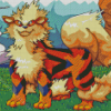 Aesthetic Arcanine Diamond Painting