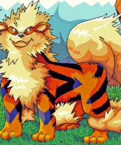 Aesthetic Arcanine Diamond Painting