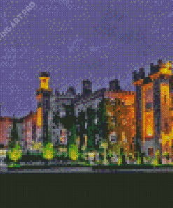 Aesthetic Cabra Castle Hotel Diamond Painting