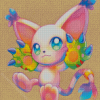 Aesthetic Gatomon Diamond Painting