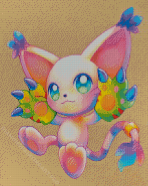 Aesthetic Gatomon Diamond Painting