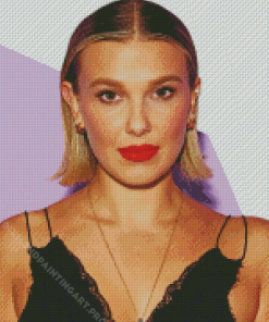 Aesthetic Millie Bobby Brown Diamond Painting