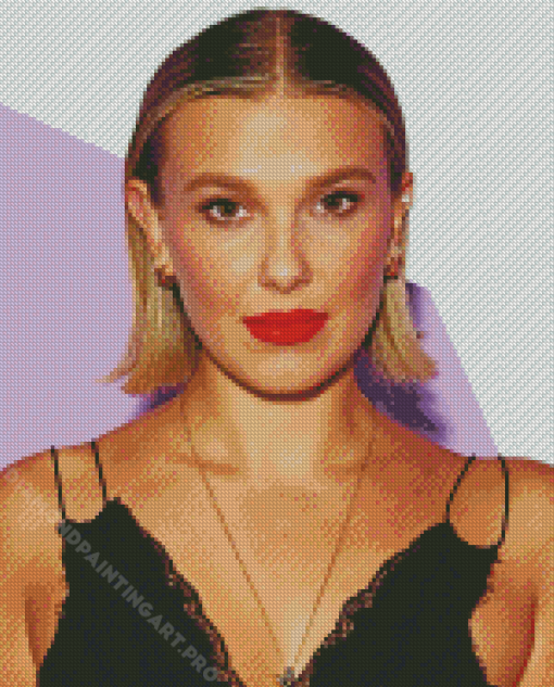 Aesthetic Millie Bobby Brown Diamond Painting