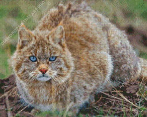 Mountain Cat Diamond Painting