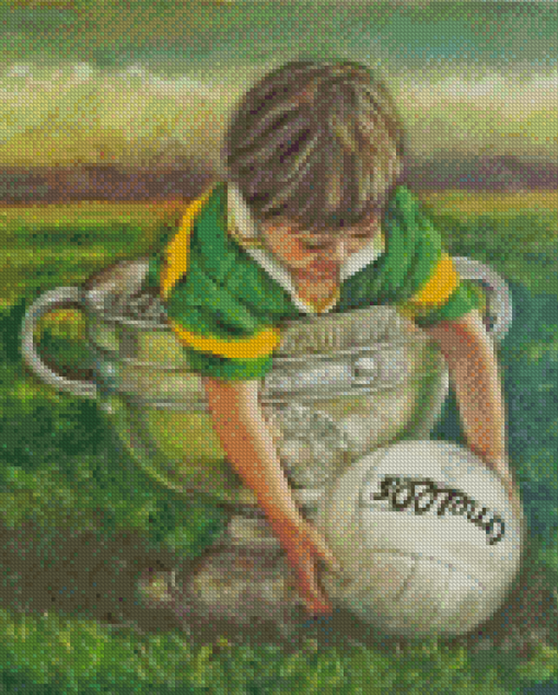 Aesthetic Gaelic Football Diamond Painting