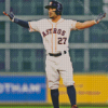 Aesthetic Jose Altuve Diamond Painting