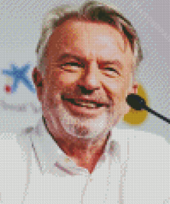 Aesthetic Sam Neill Diamond Painting