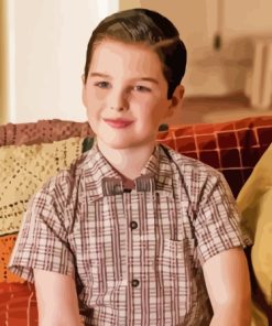 Aesthetic Young Sheldon Diamond Painting