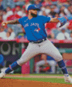 Alek Manoah Toronto Blue Jays Diamond Painting