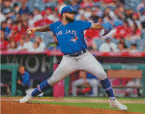 Alek Manoah Toronto Blue Jays Diamond Painting