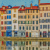 Bayonne City Buildings Diamond Painting