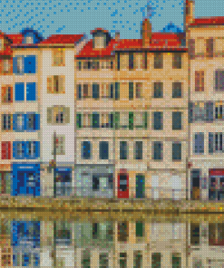 Bayonne City Buildings Diamond Painting