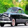 Black 49 Ford Coupe Car Diamond Painting