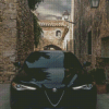 Black Alfa Romeo Stelvio Diamond Painting