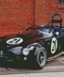 Black Cobra Le Mans Car Diamond Painting